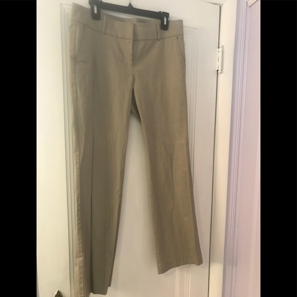 Ann Taylor tan slacks